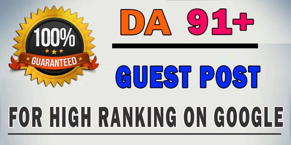  Guest post on Evernote DA 92 for Ranking on Google 
