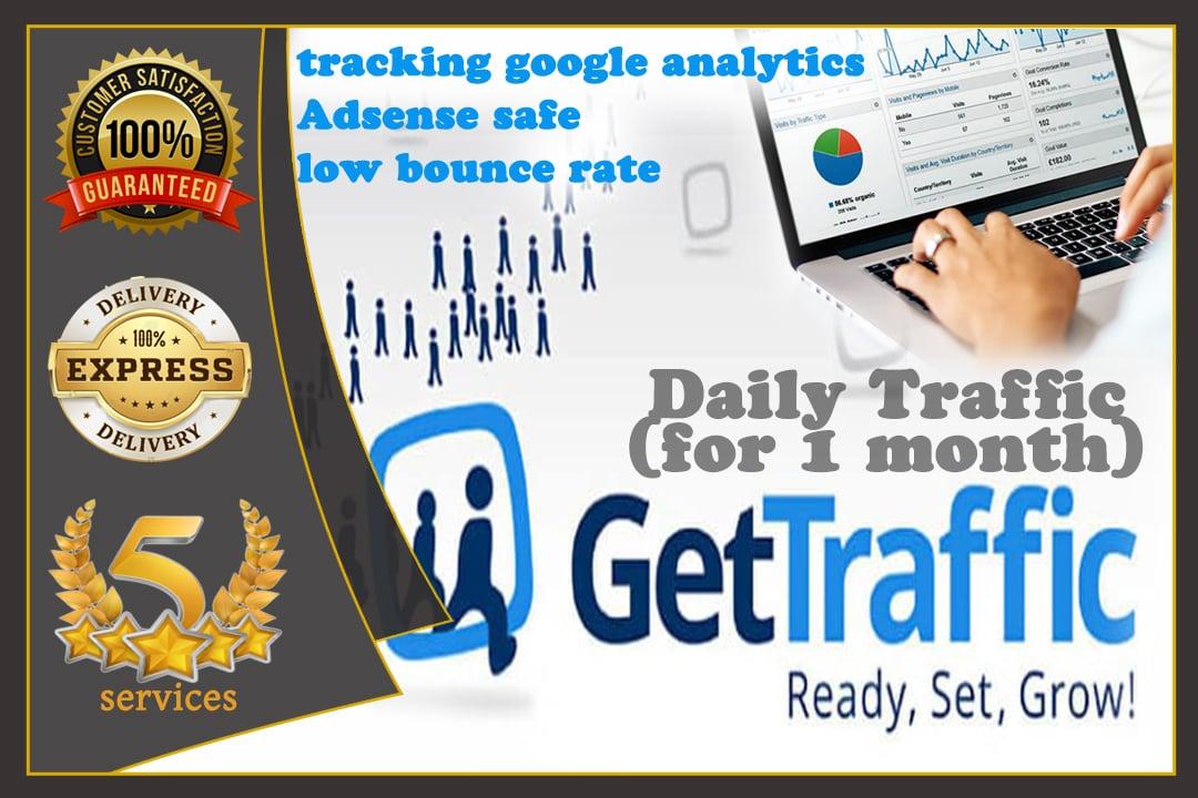 i will send you unlimited daily traffic for your website or blog site 