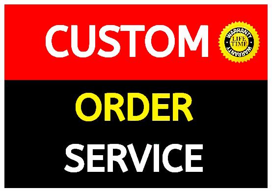 Custom order anything I do big project work fast delivery 