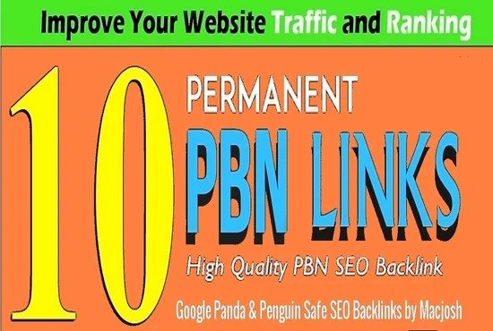 I will build 10 unique powerful da pa dofollow pbn links DA 20+