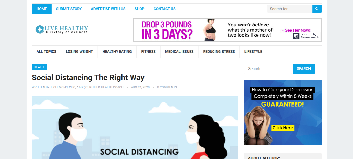 Permanent Guest Post on Livehealthy365 . com