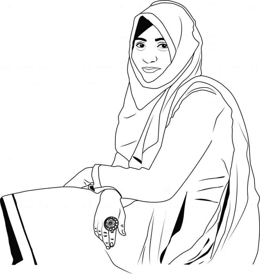 I will draw flat line vector avatar of you within 24h