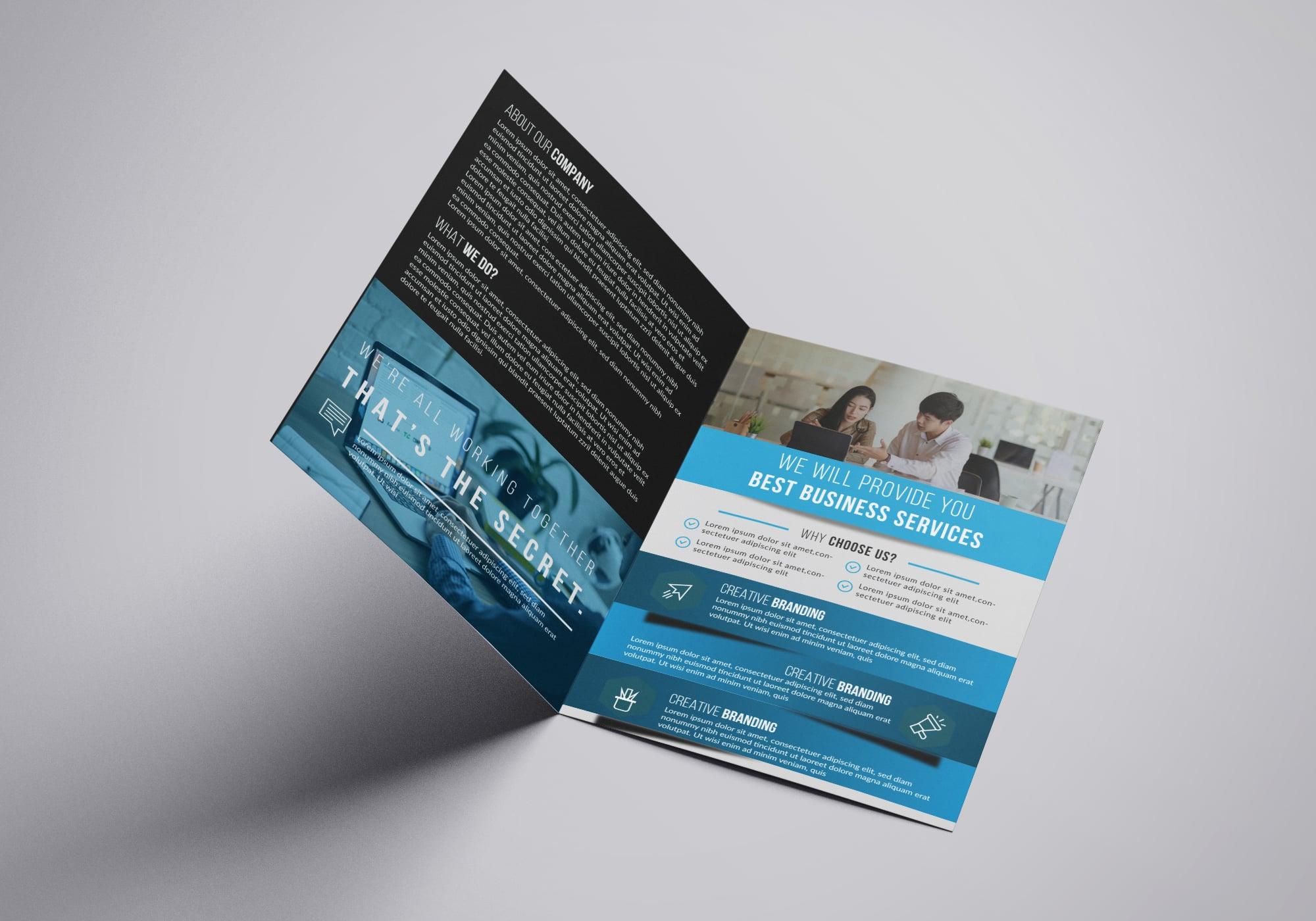 I will design professional flyer/poster/brochure or social media ad 