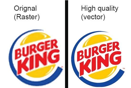 I will vectorize logo, convert to vector, vector tracing