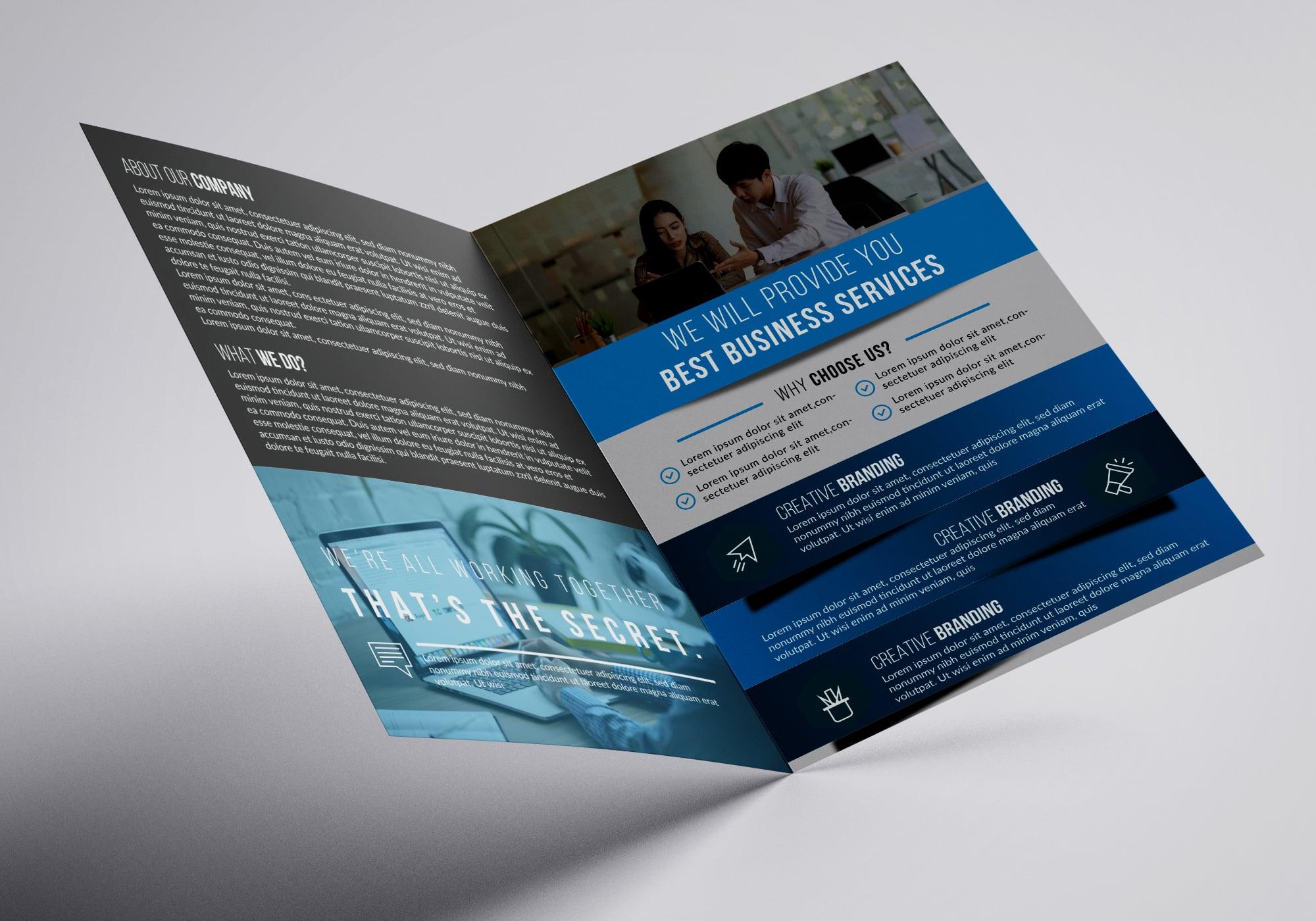 I will design professional flyer/poster/brochure or social media ad 