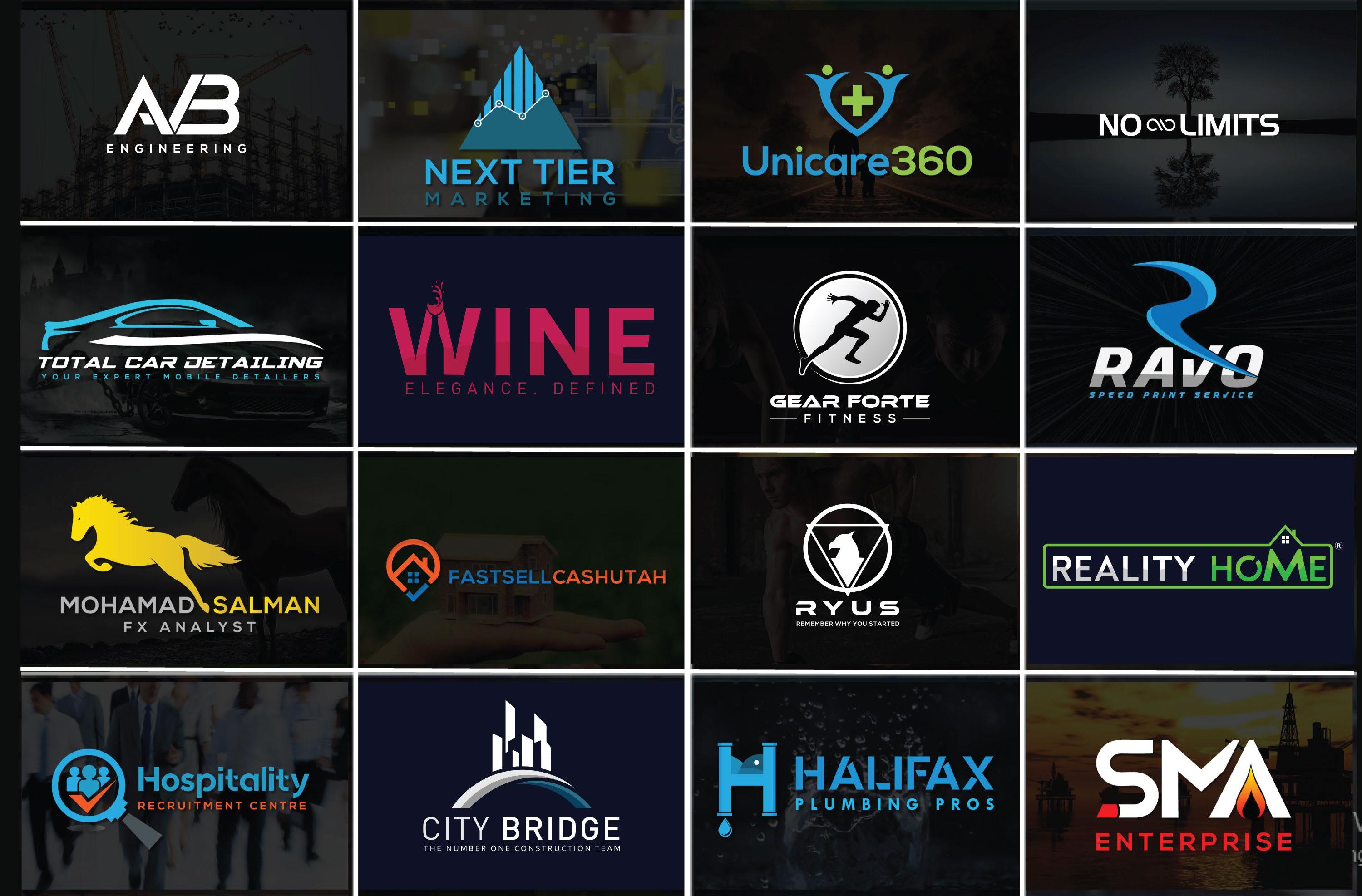 I will create 3 versatile modern business logo