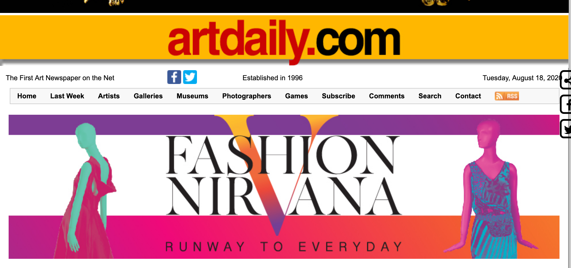 Write and Publish Premium GuestPost on Artdaily.com DA66, DR-77 and traffic 3.9K