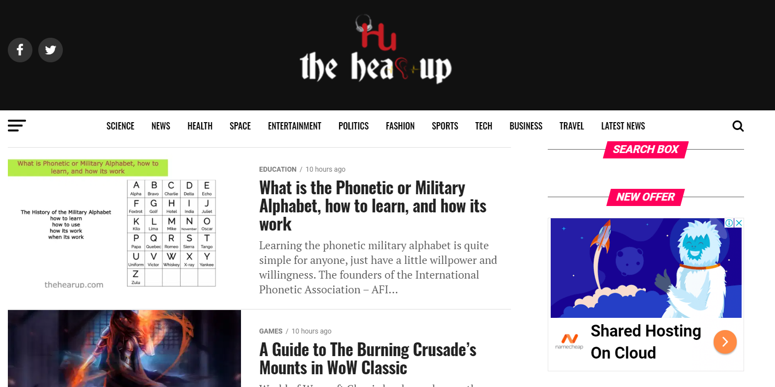 Guest Post On DA70 Google News Approved Website Thehearup.com