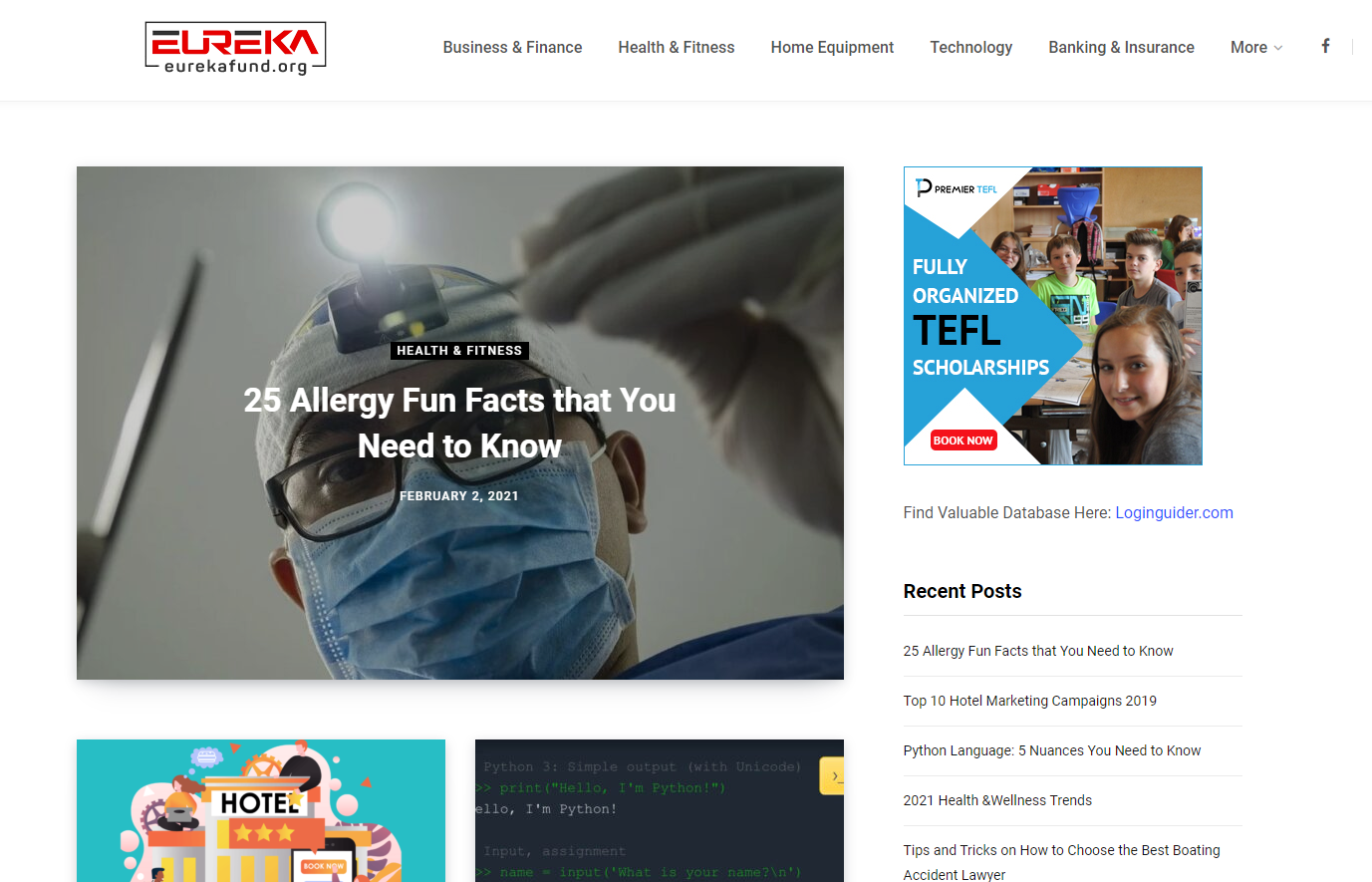 Guest Post On Google News Approved Site Eurekafund.org DR40+ Traffic 5K+