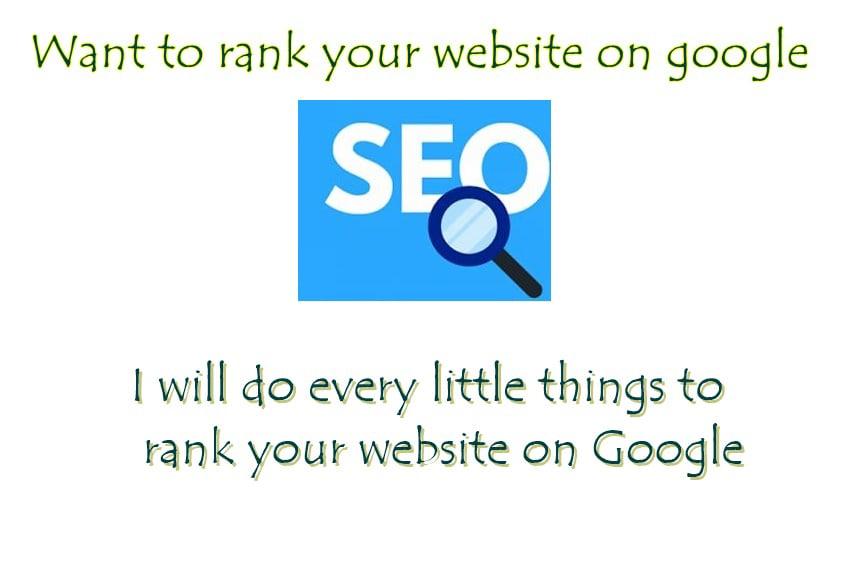 Boost your service to rank your site on google