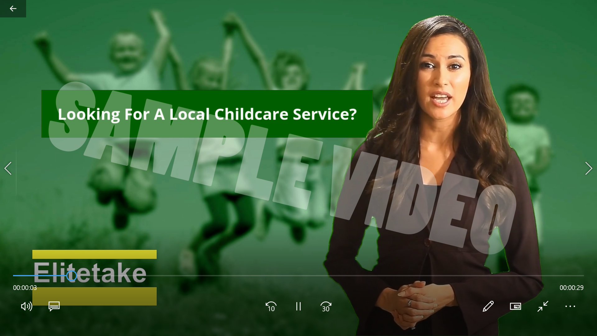 I will make real human voice video ads for your business