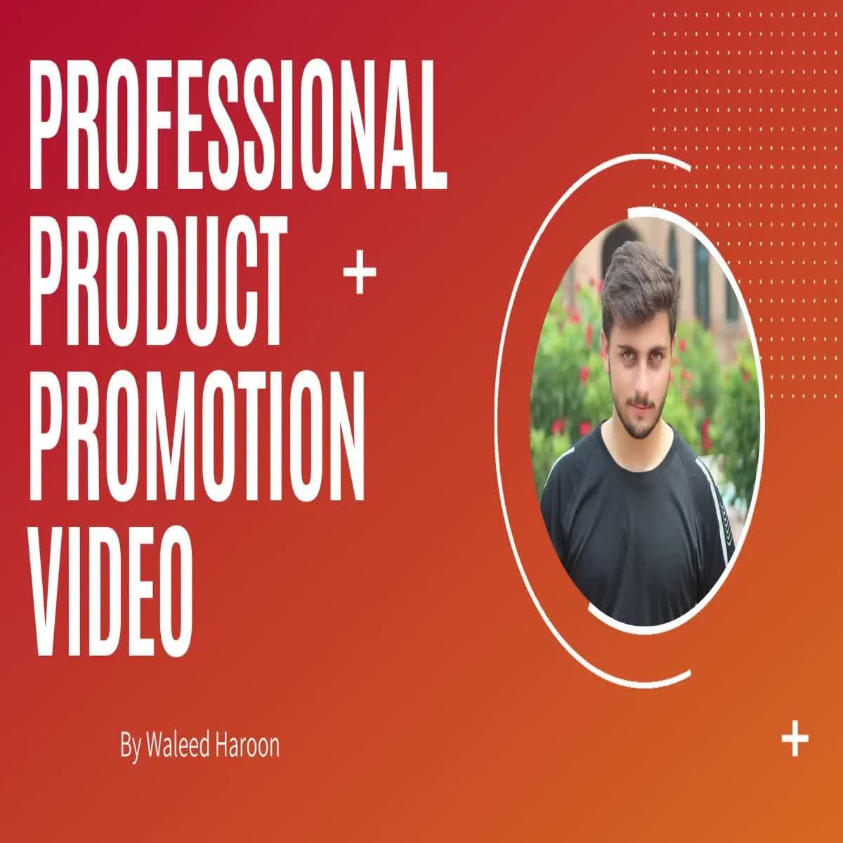 Professional Product Promotion video 