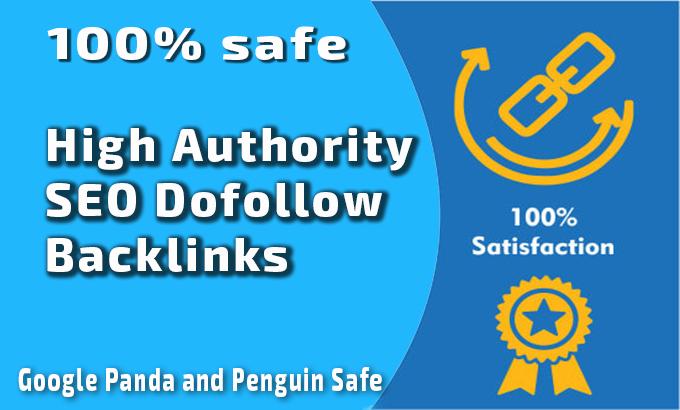 i will Do 100 SEO dofollow backlinks high DA PA fast rank your website 