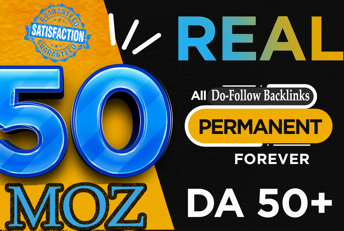 i will increase your Domain Authority DA MOZ 50+