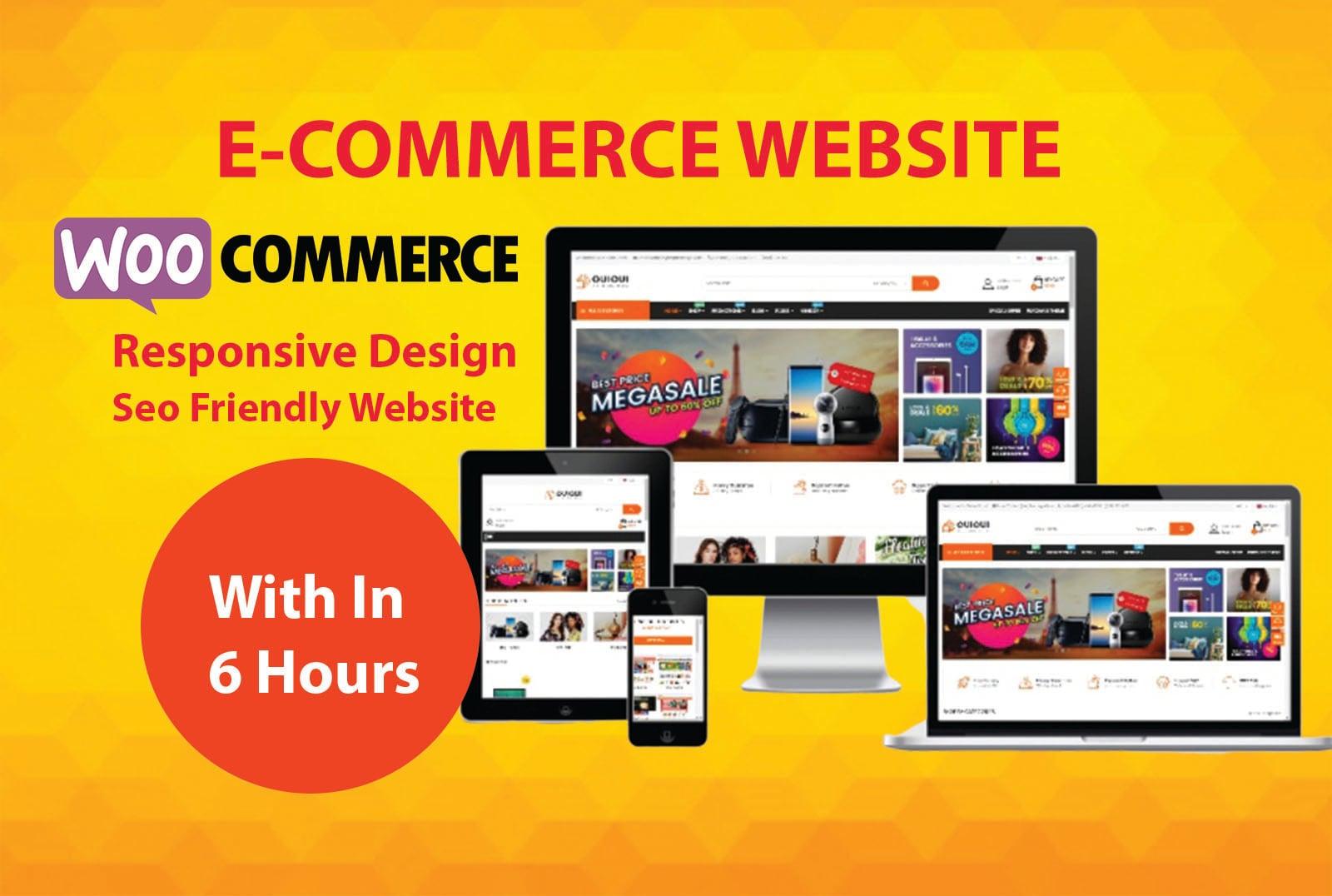 create ecommerce website using woocommerce in wordpress