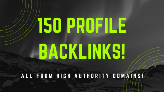 Manually 150 High Authority Profile Backlinks from DA PA-100-50 Site-Skyrocket your Google Ranking
