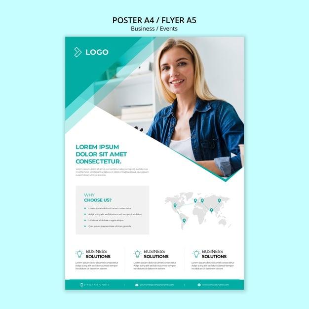 i will design professional flyer in 4hour