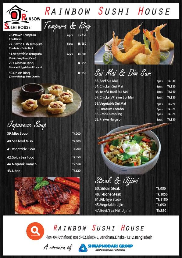 I will design professional restaurant, takeaway or food menu