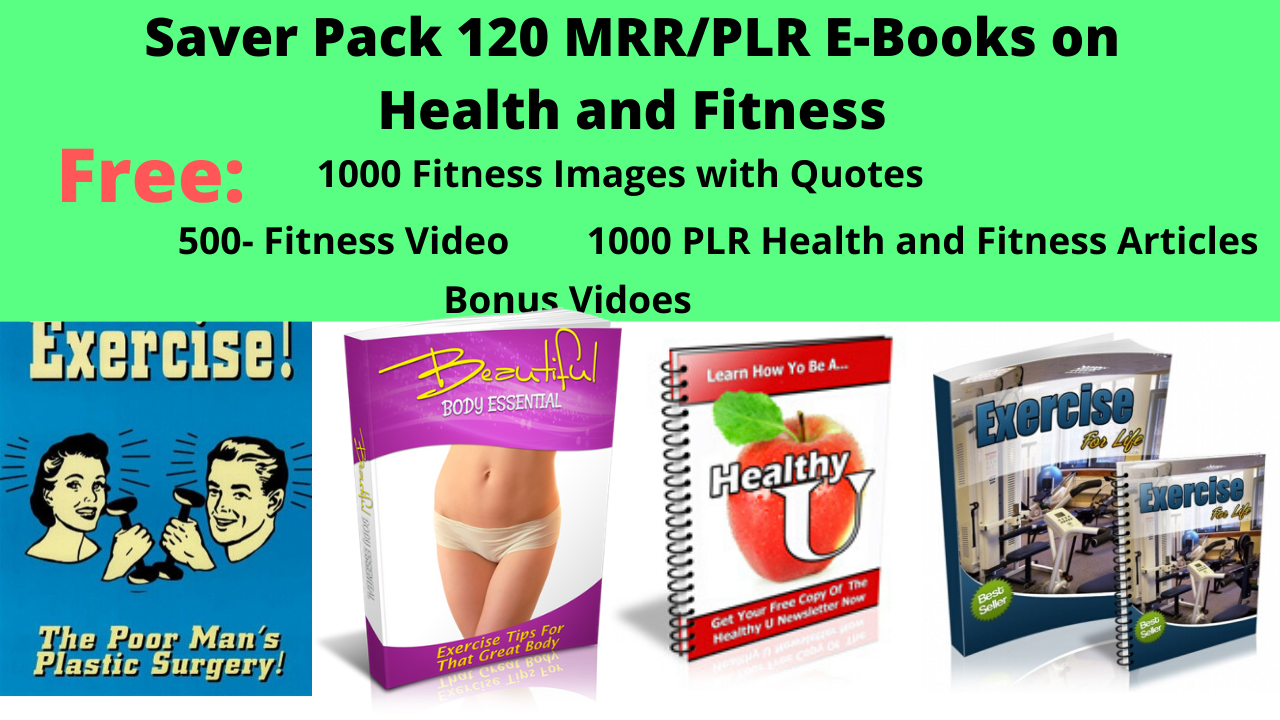 Economy Pack ebooks, Quotes, Articles and Videos for Fitness Yooga and Health