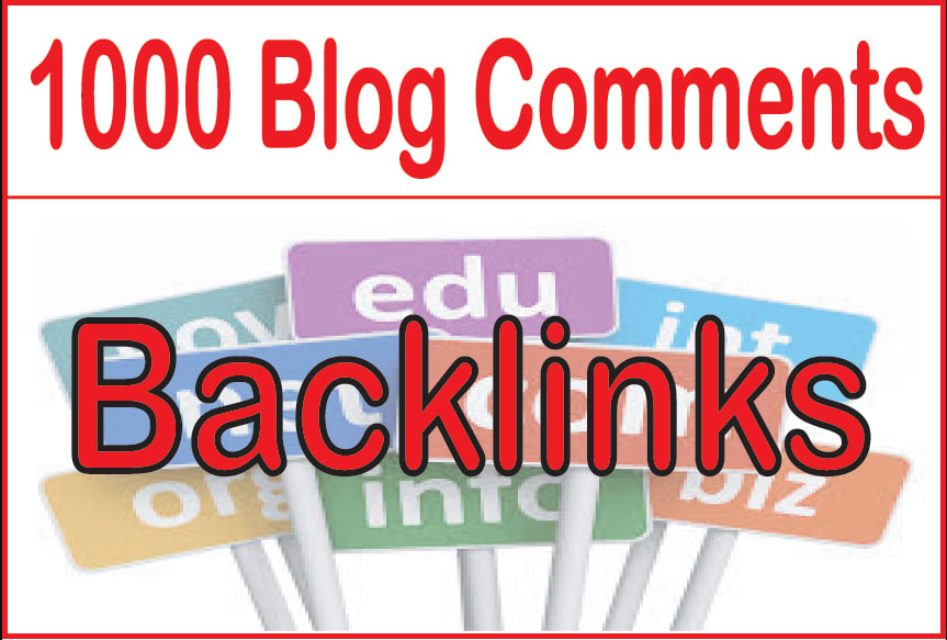 5x Quantity - 1000 Blog Comments Backlinks Increase Your Ranking