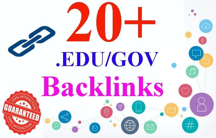 Creat 20+ EDU-GOV Safe SEO Backlinks Authority Domain to Boost Your Google Ranking 