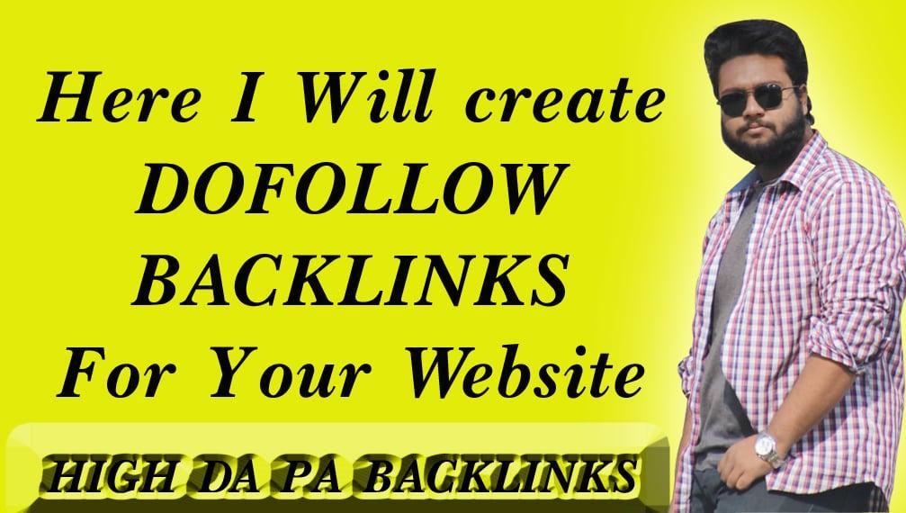 Do 25 Profile Backlinks On High PR,Da Sites And SEO Audit