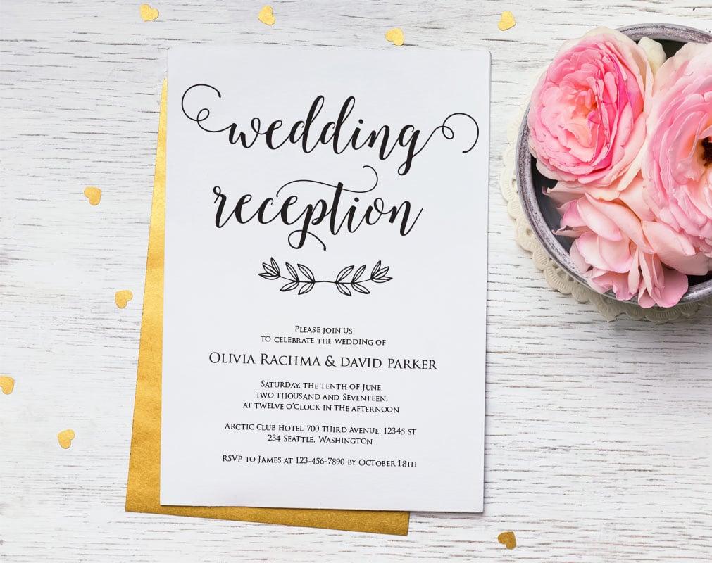 Wedding Invitation Template Services