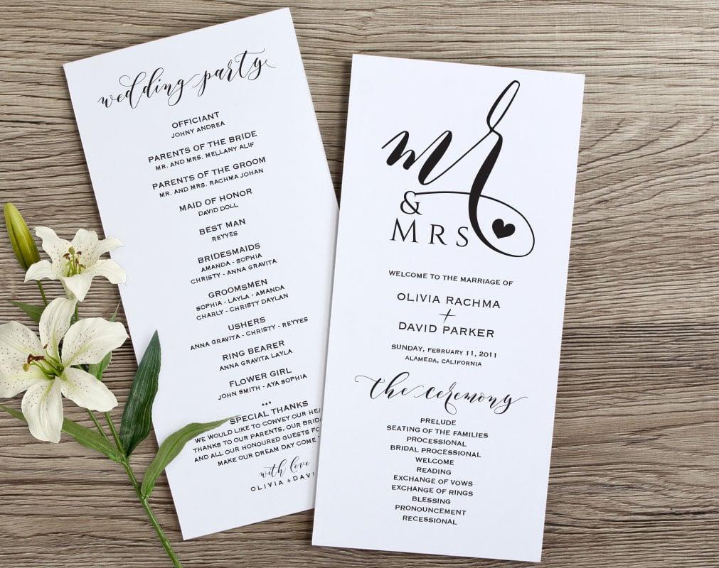 Wedding Invitation Template Services