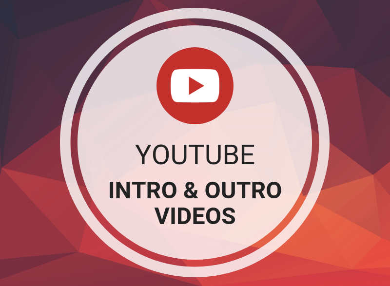I will do attractive youtube intro, outro video or animated logo