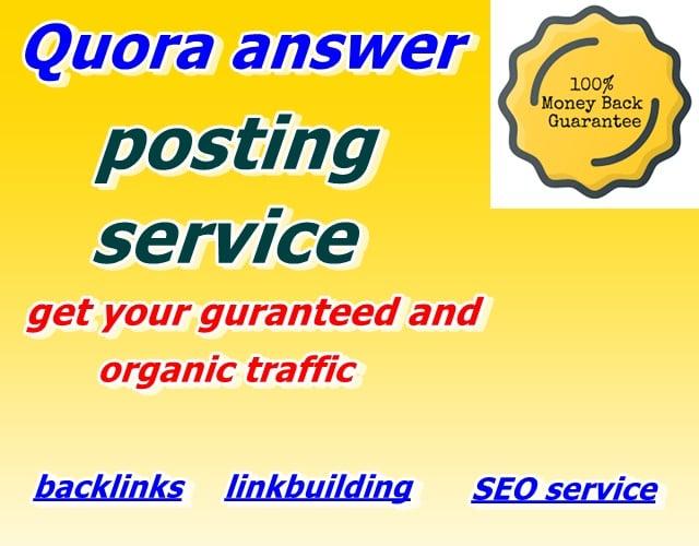 Offer 12 high quality Quora answer with upvotes 