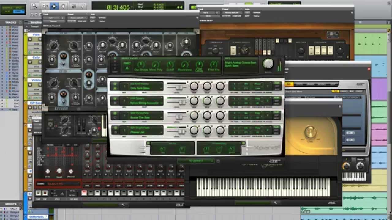 Learn how to produce a track in Pro Tools LE or MP or HD