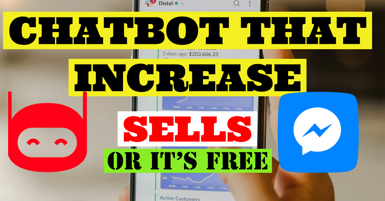 chat bot that sells or you don't pay me