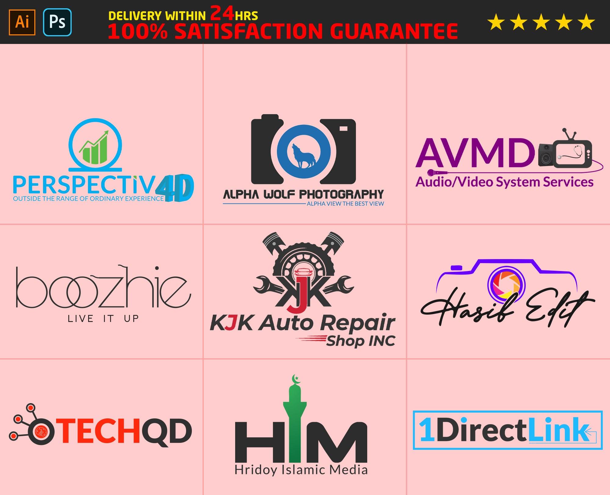 I will design your Websites/ Brand / Company/business logo with High Quality, Unique, Modern work