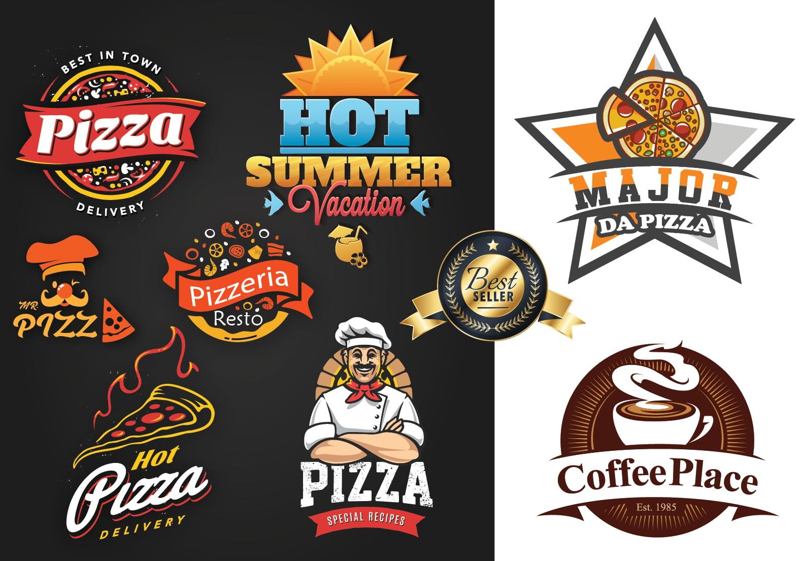 I will do food,pizza,bar,cafe,bbq,burger grill and restaurant logo