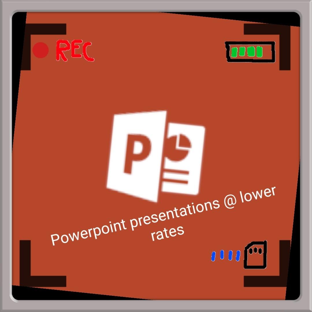 Power point presentations @ lower price