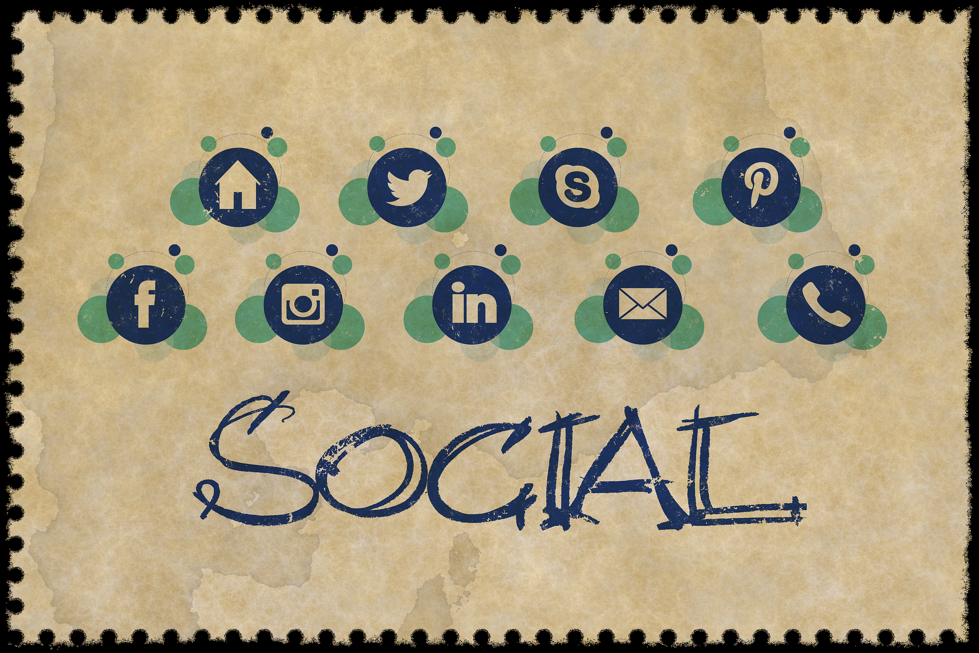 Setup any 4 Social media account profiles and Business Pages