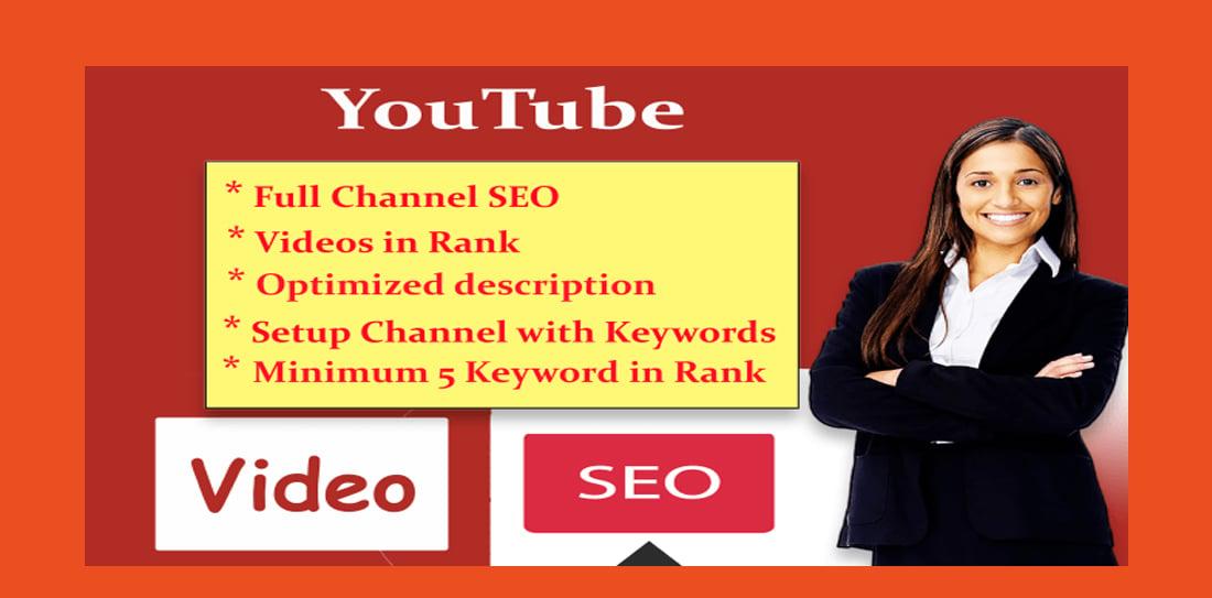Best youtube video SEO to improve your ranking