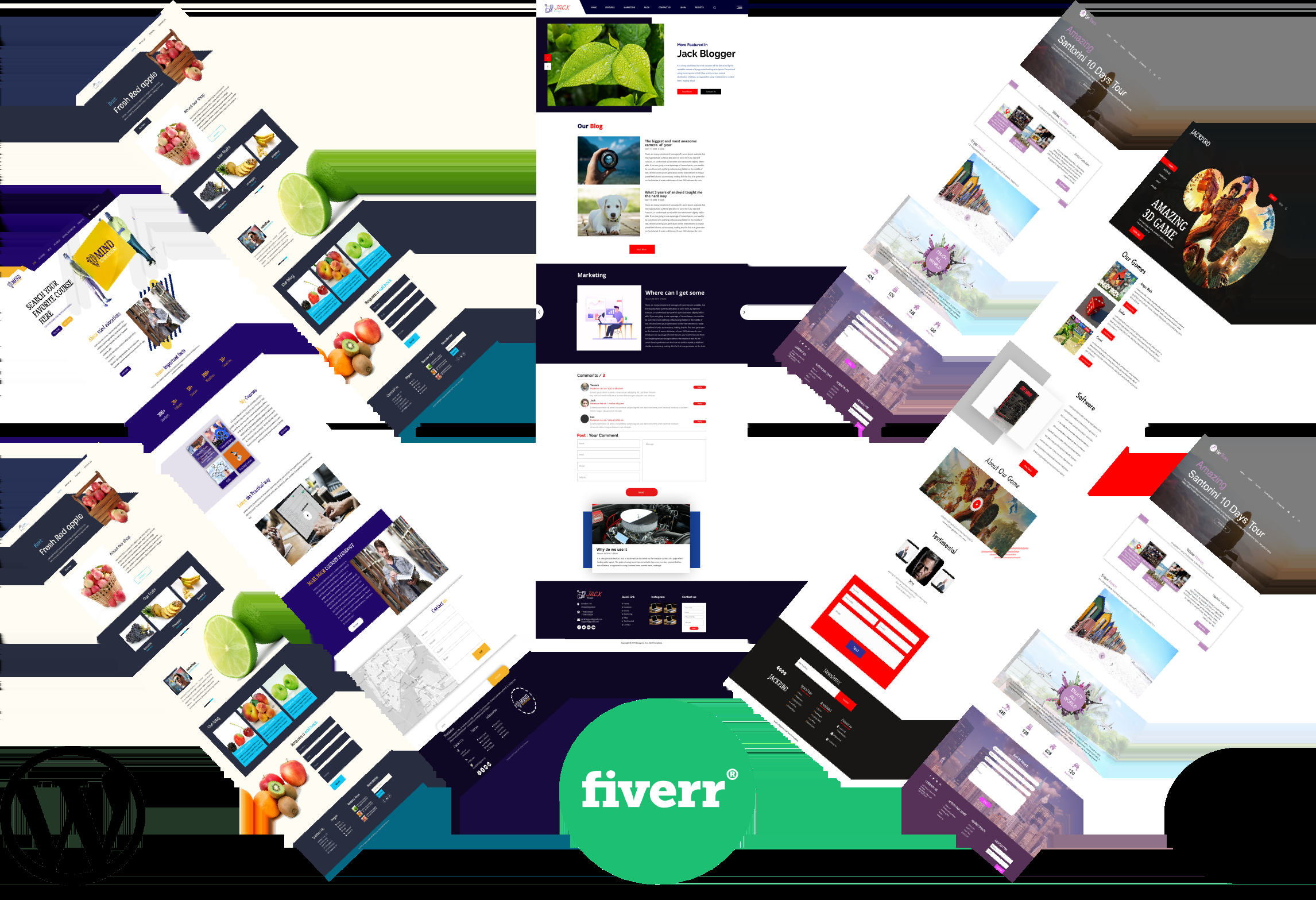 Get your responsive wordpress website