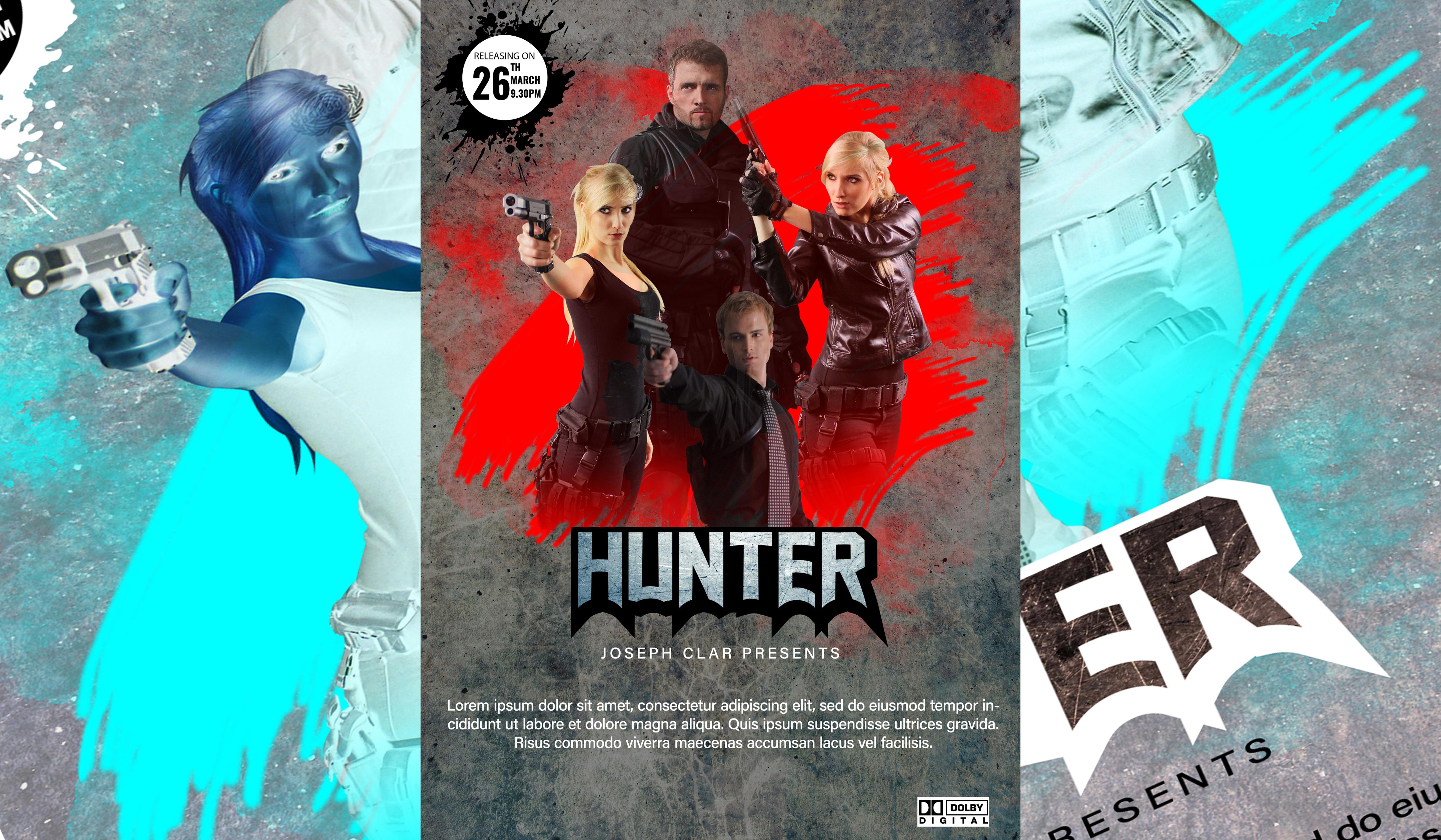 I will create Professional Movie Poster Design