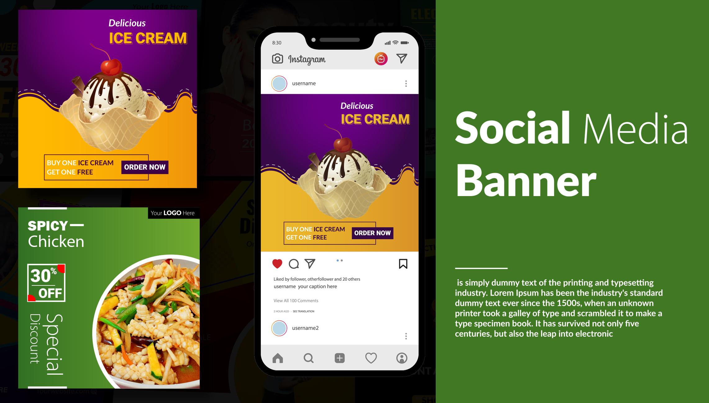 Design Your Facebook Cover or Social Media Banner within 24 hrs.