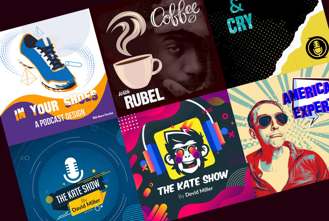 I will design a professional, unique, luxury podcast cover art