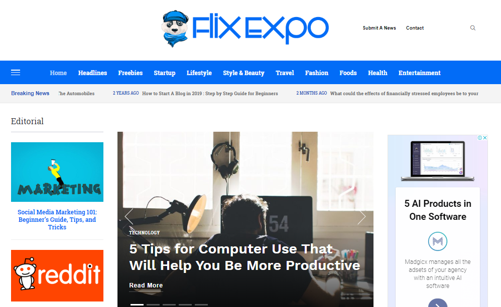 Publish A Quality Guest Post On Flix Expo