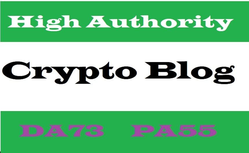 Guest Post on DA73 Crypto General Blog-Permanent Post