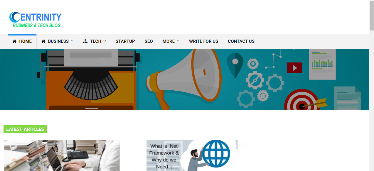 Publish Guest Post on Centrinity.com - DA 50