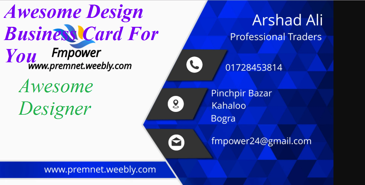  Designer Business card for you