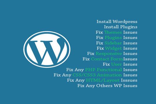 I'll Fix Wordpress Issue Or Answer Question