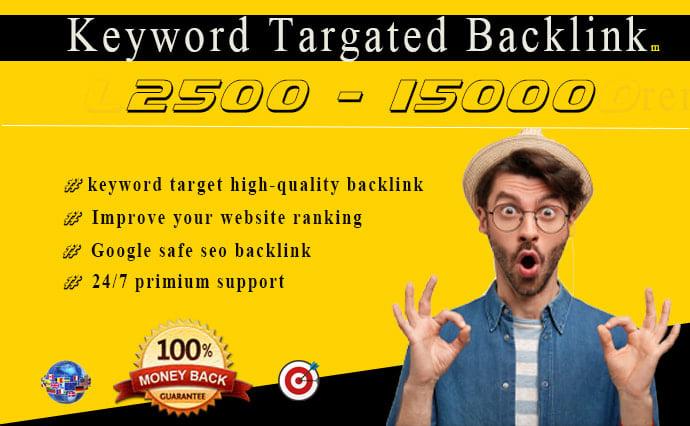 I will drive keyword targeted organic web traffic from google