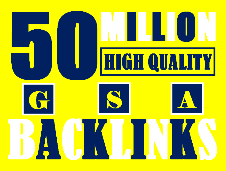 50 Million verified GSA Backlink for websites, videos to achieve your goal