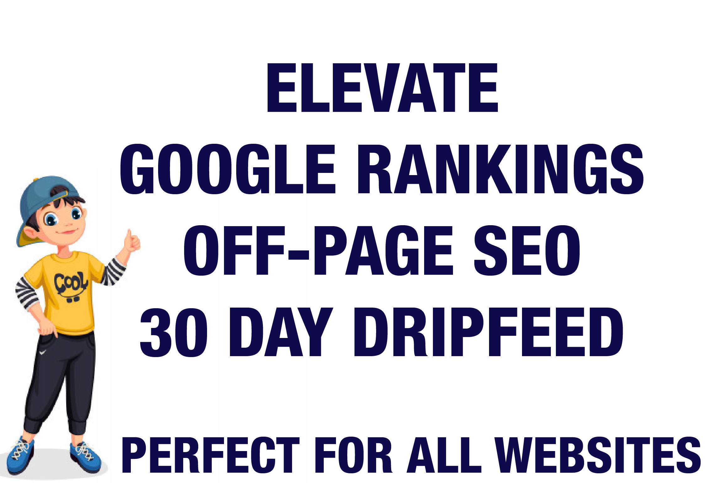 Boost Your Ranking On Google White Hat 30 Day Drip Feed SEO Link Building Service 