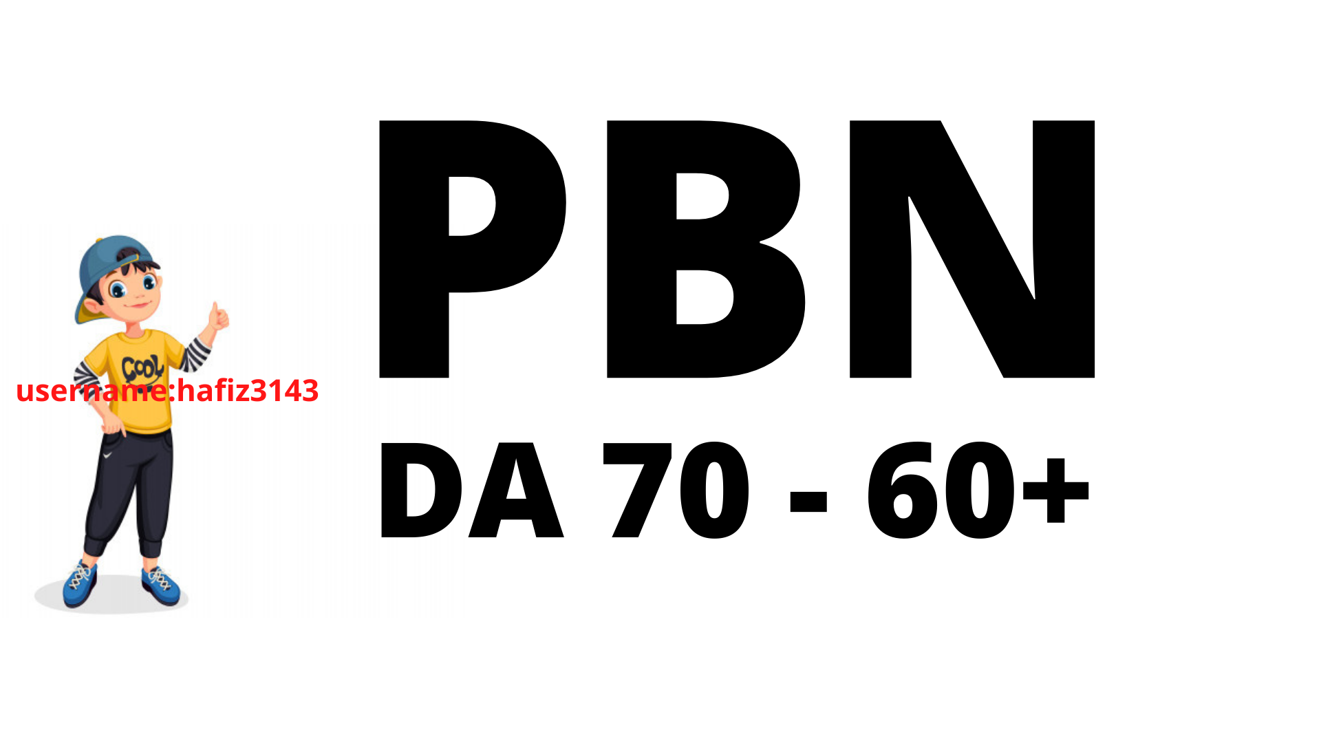 Build DA 70 To 60 Plus 250 PBN Links 